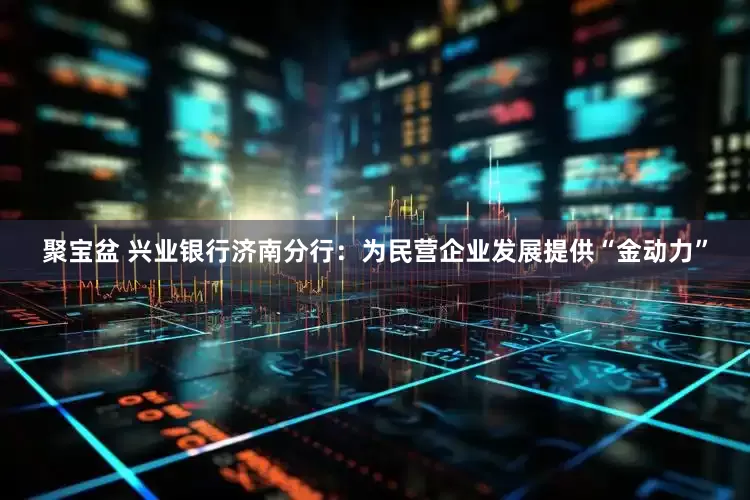 聚宝盆 兴业银行济南分行：为民营企业发展提供“金动力”