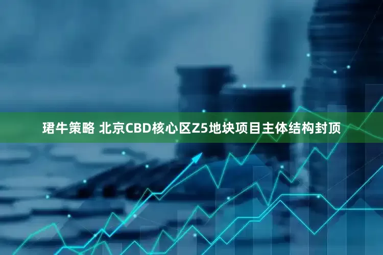 珺牛策略 北京CBD核心区Z5地块项目主体结构封顶