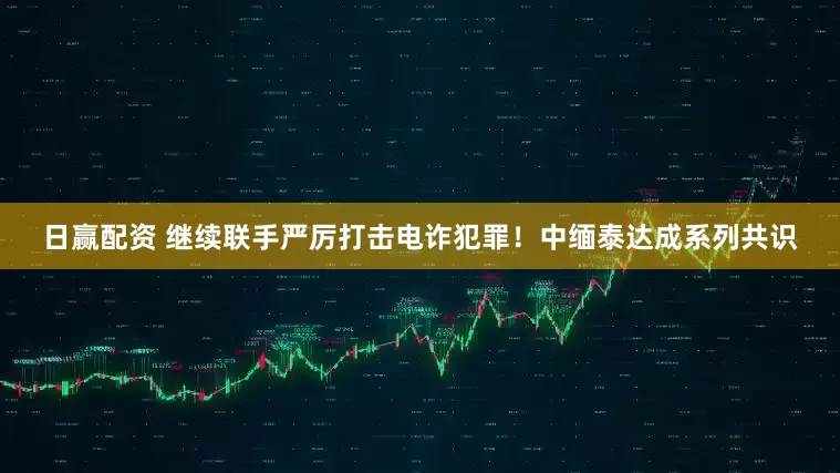 日赢配资 继续联手严厉打击电诈犯罪！中缅泰达成系列共识