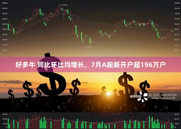 好多牛 同比环比均增长，7月A股新开户超196万户